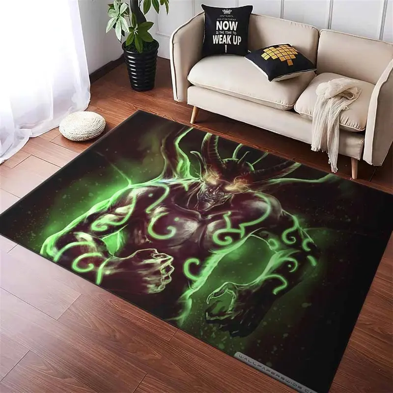 Illidan Stormrage 4k Teppich
