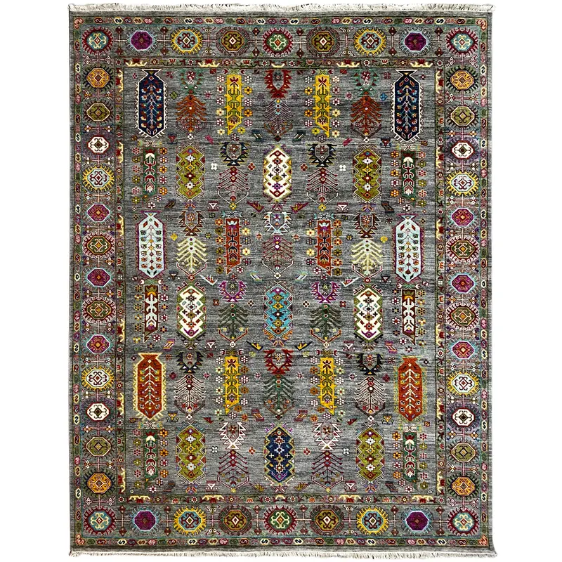 Indo Afghan Teppich - 302x238 cm