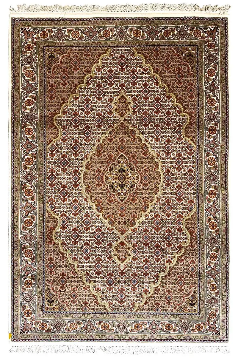 Indo Täbriz Teppich - (185x122 cm)
