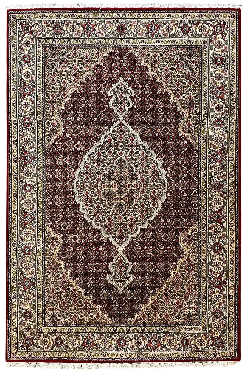 Indo Täbriz Teppich - (185x125 cm)