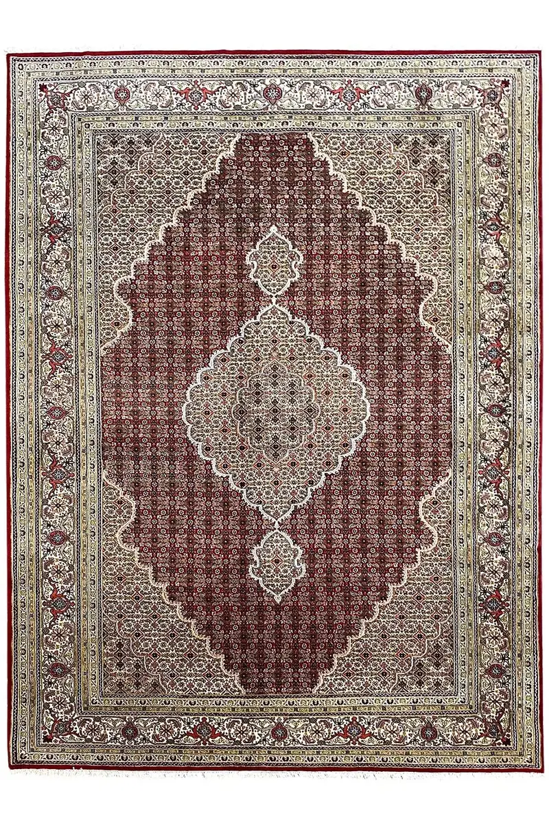 Indo Täbriz Teppich - (278x184 cm)