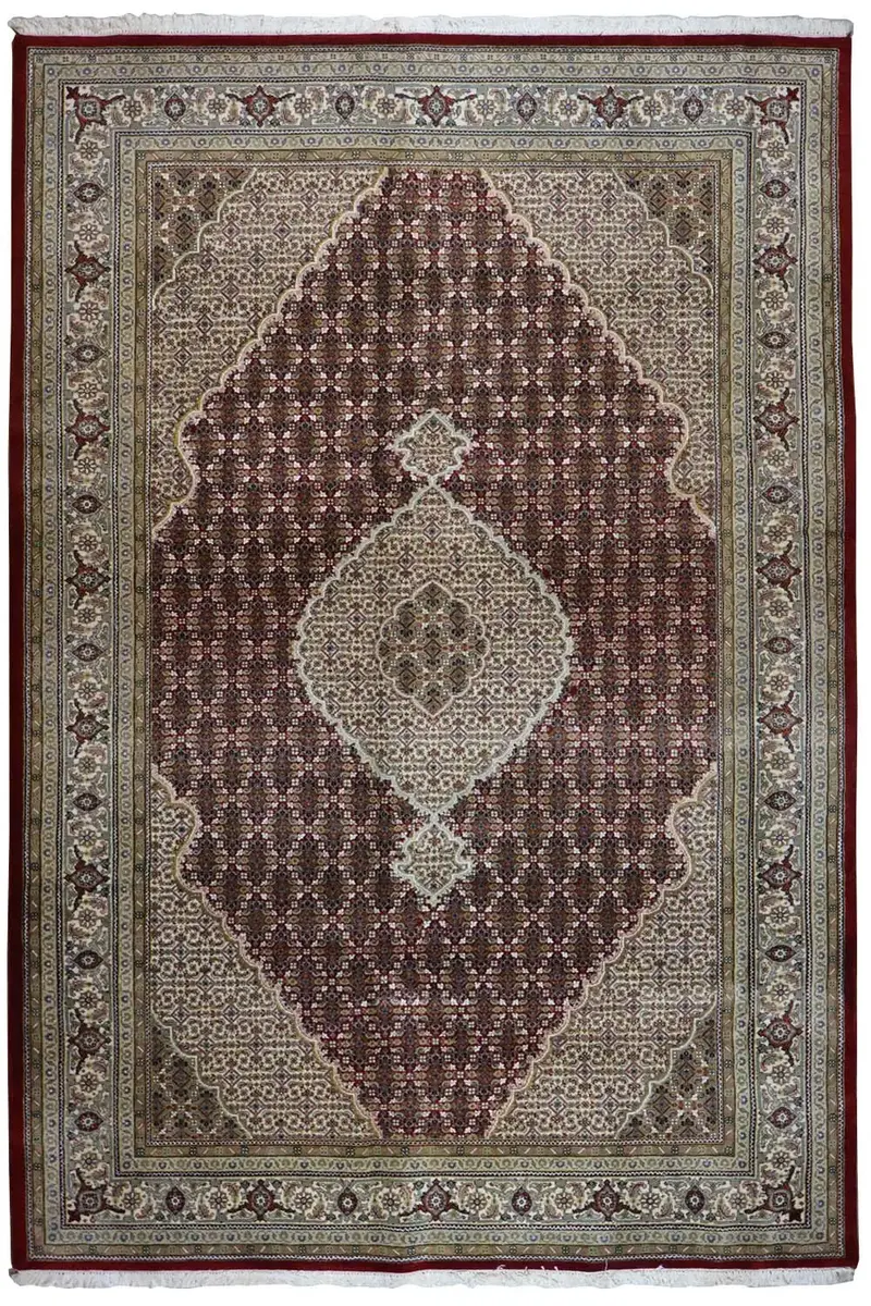 Indo Täbriz Teppich - 31447 (301x200 cm)
