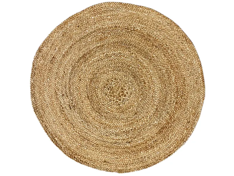 Jute Teppich - 80x80 cm
