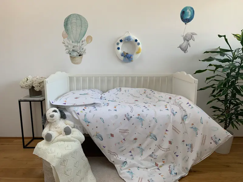 Kinderbettwäsche Set Robin 100% Baumwolle