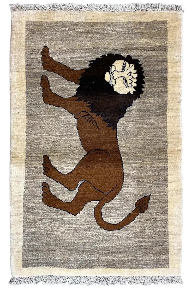 Löwen Gabbeh (134x82 cm)