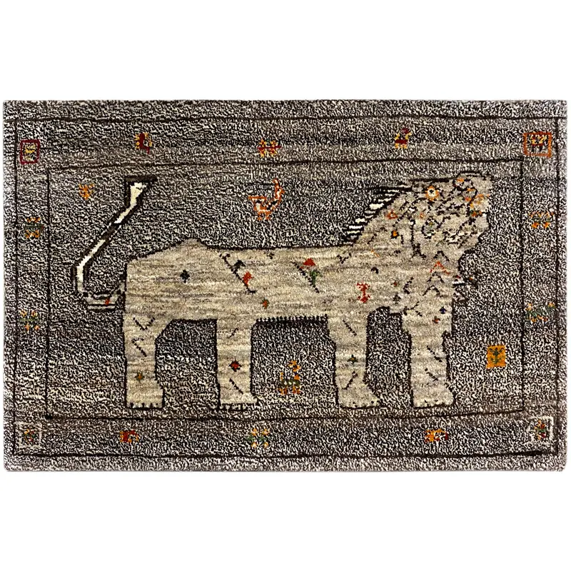 Löwen Gabbeh (96x65 cm)