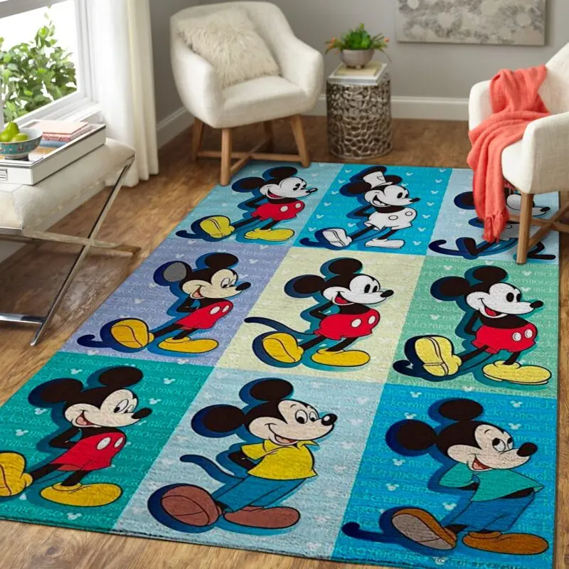 Mickey Mouse Als Sonne Teppich 1