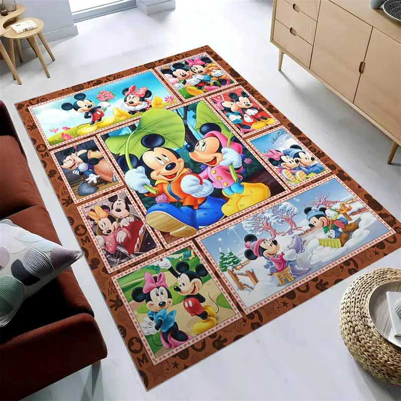 Mickey Mouse Disney Bedroom Teppich
