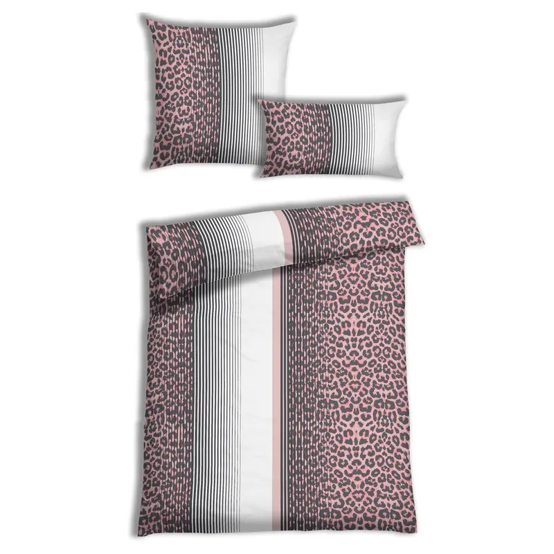 MICRO TWILL BETTWÄSCHE SET BINI ROSA
