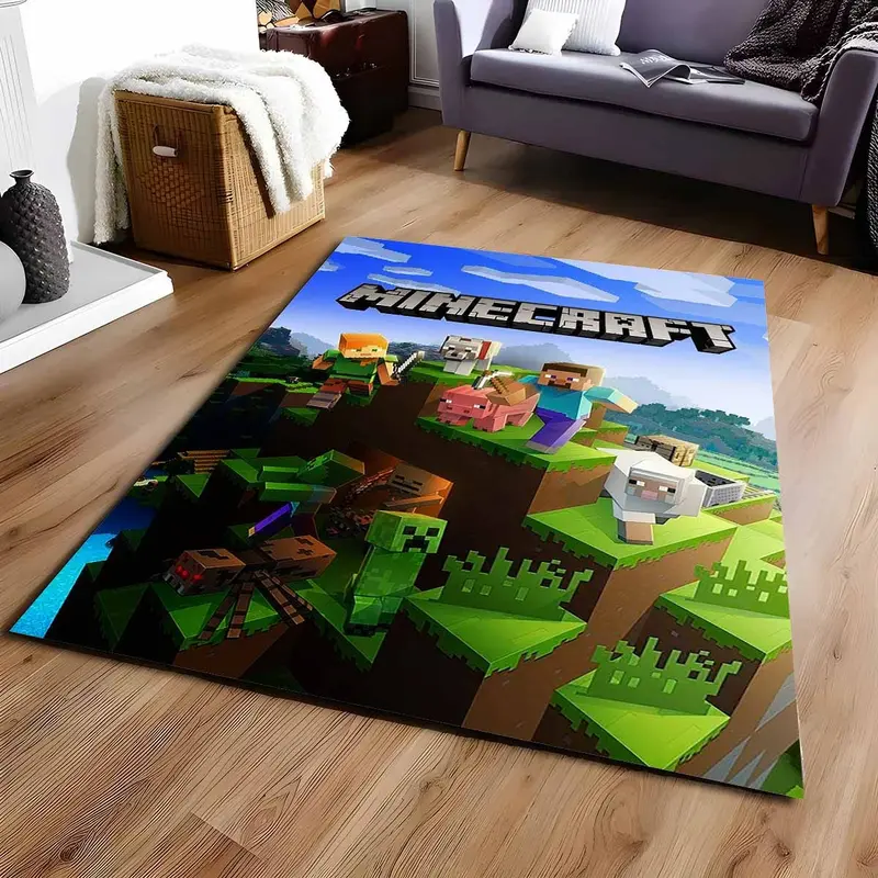 Minecraft Charaktere 1001 Teppich