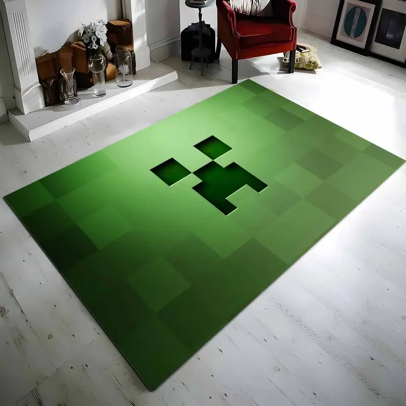 Minecraft Creeper Gesicht Teppich