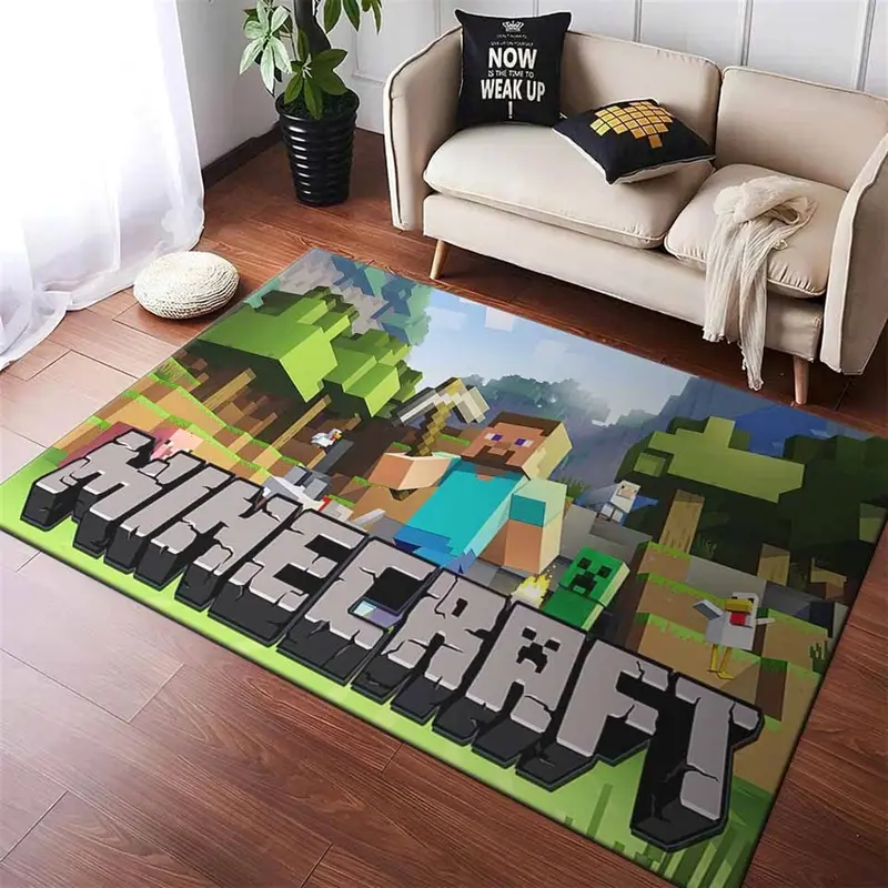 Minecraft Gameplay Teppich