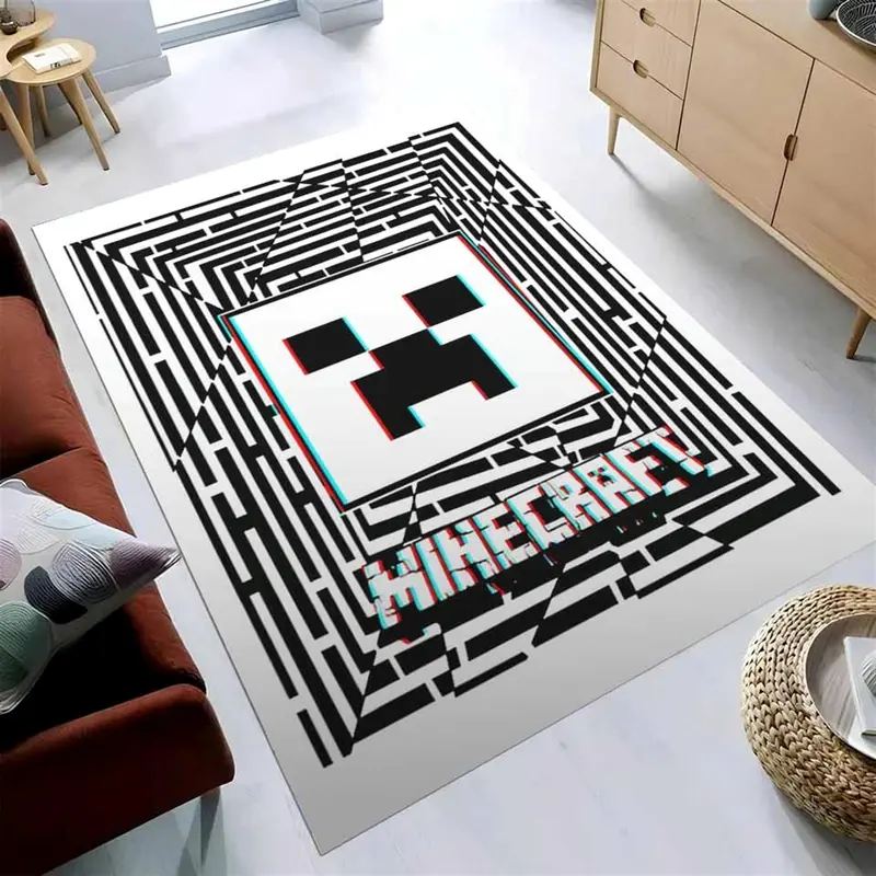 Minecraft Poster Teppich