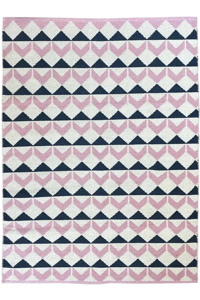 Moderne Kelim - Samak 05 Pink