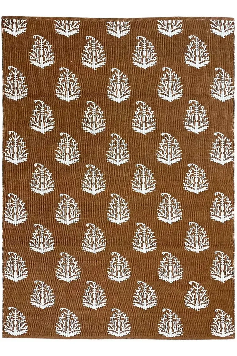 Moderne Kelim - Samak 06 Brown