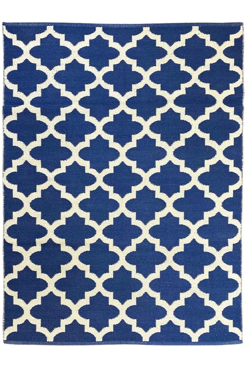 Moderner Kelim - Samak 03 Blue