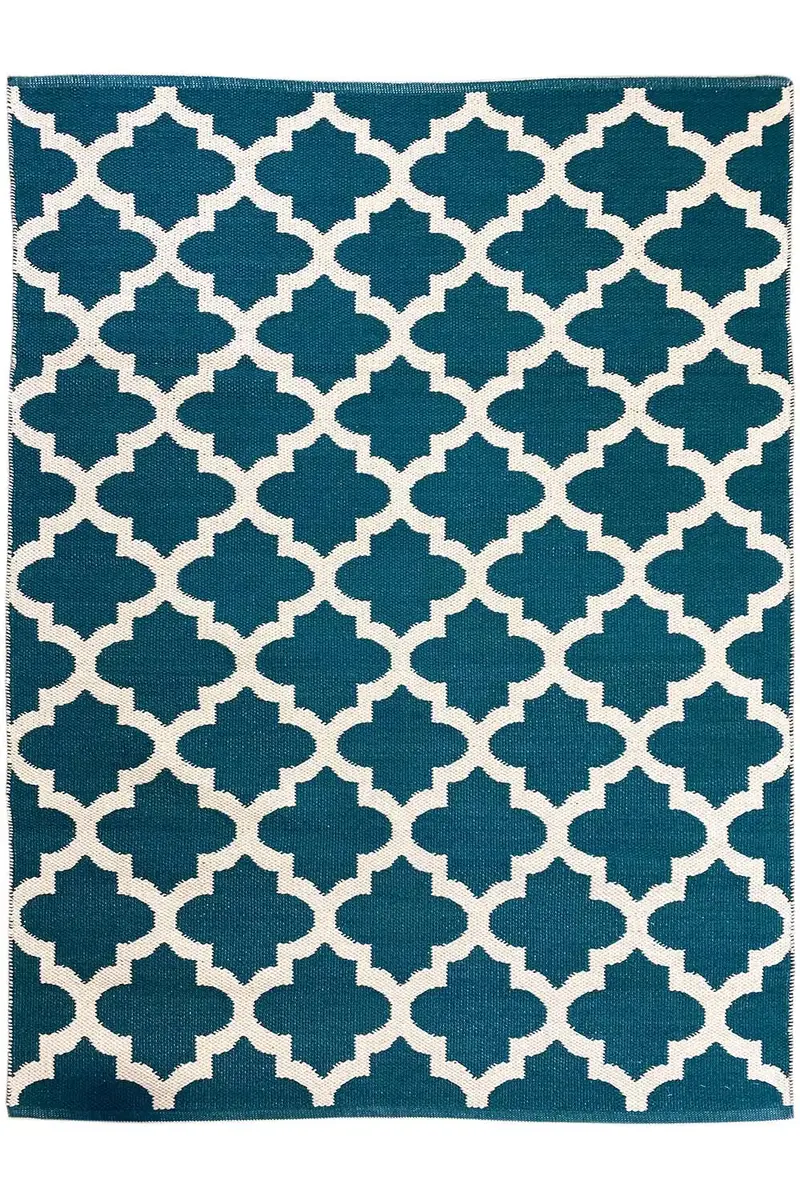 Moderner Kelim - Samak 03 Green