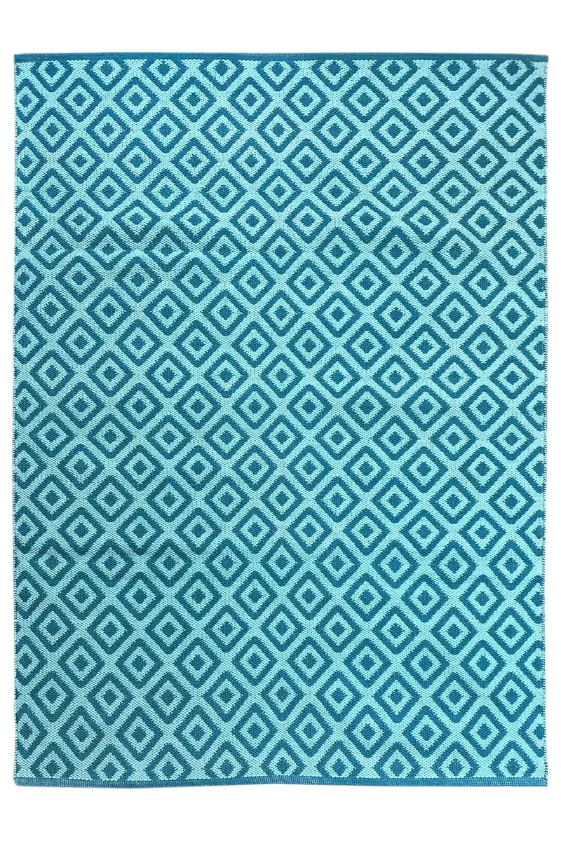Moderner Kelim - Samak 04 Blue