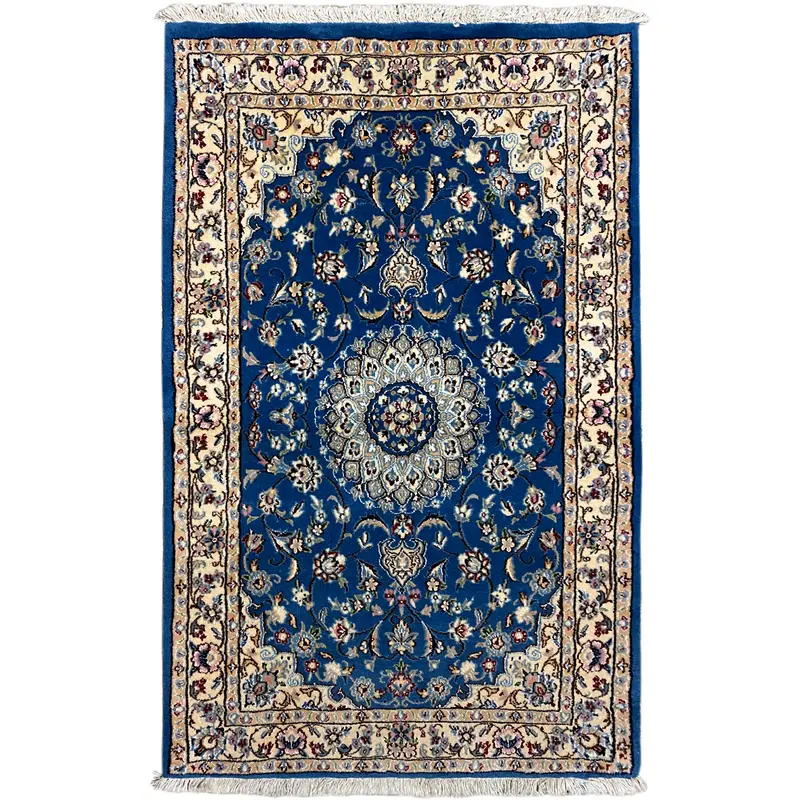 Nain Teppich Blau, 120x77 cm
