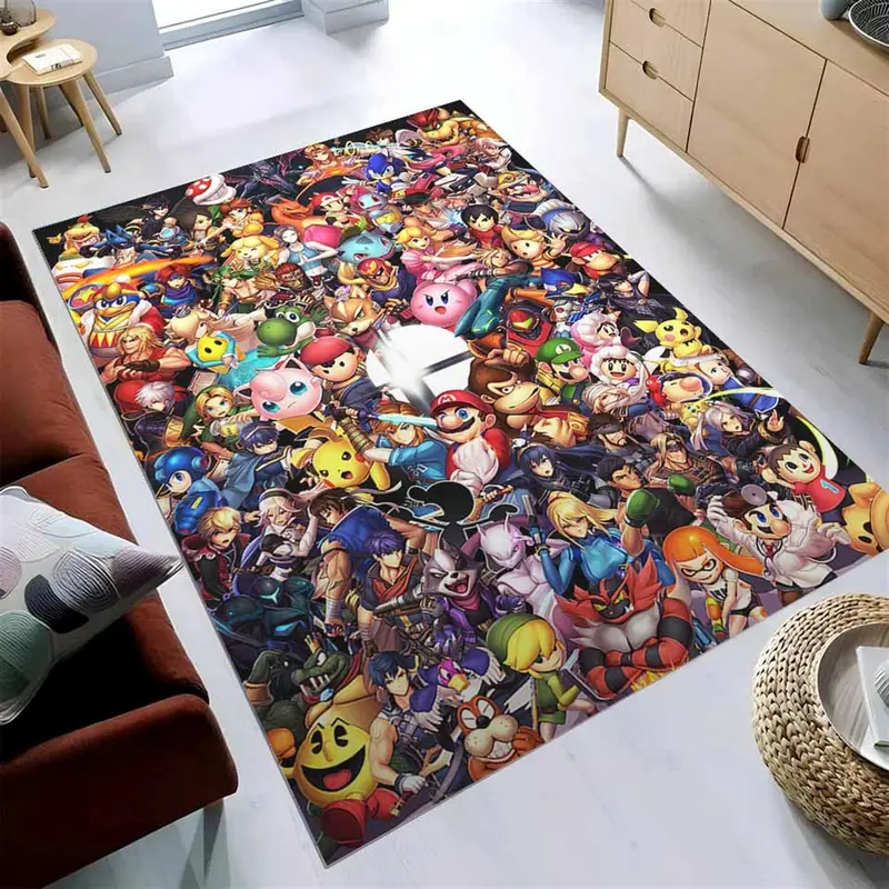 Nintendo All Character Teppich