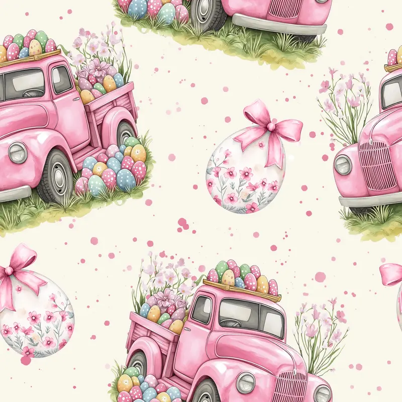 Oster Pickup Kinderstoff rosa – Meterware