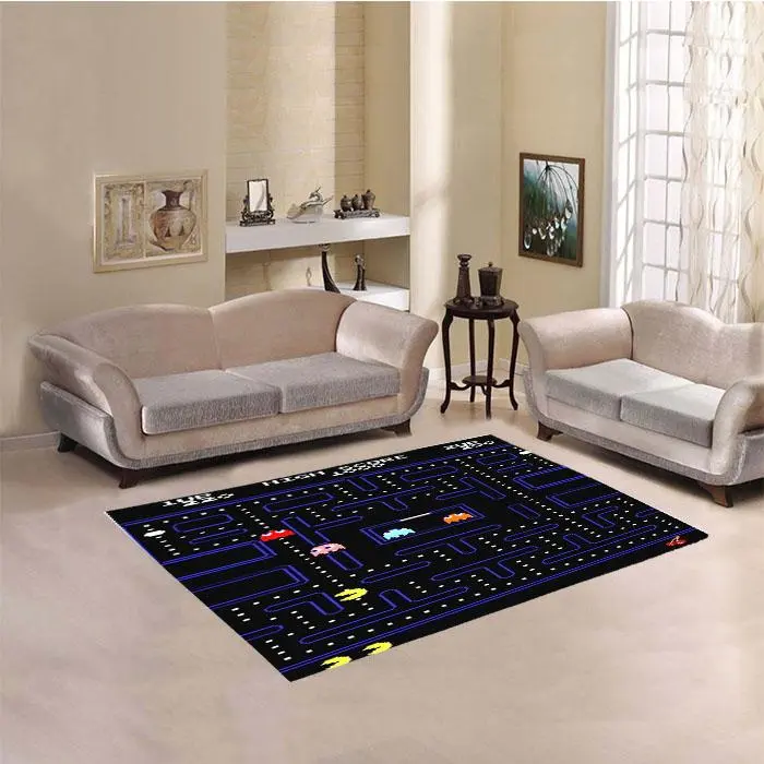 Pacman Spiel Teppich