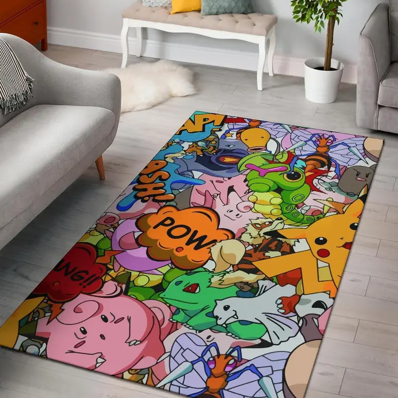 Pokemon Anime Teppich