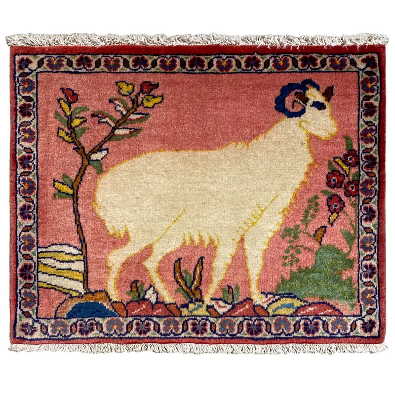 Poshti Teppich - 54x44 cm