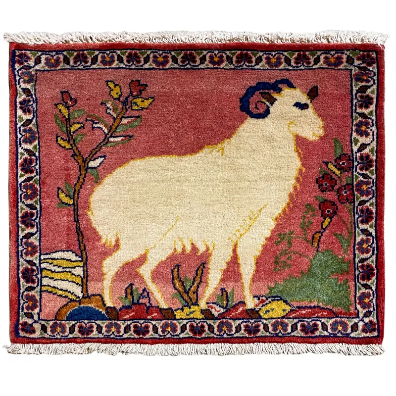 Poshti Teppich - 54x48 cm