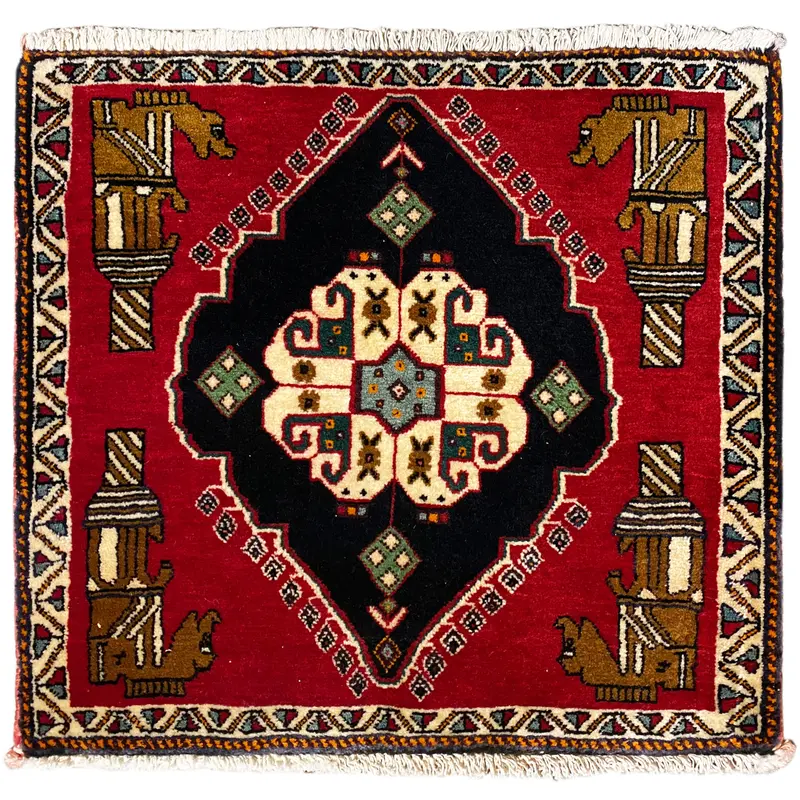 Poshti Teppich - 63x55 cm
