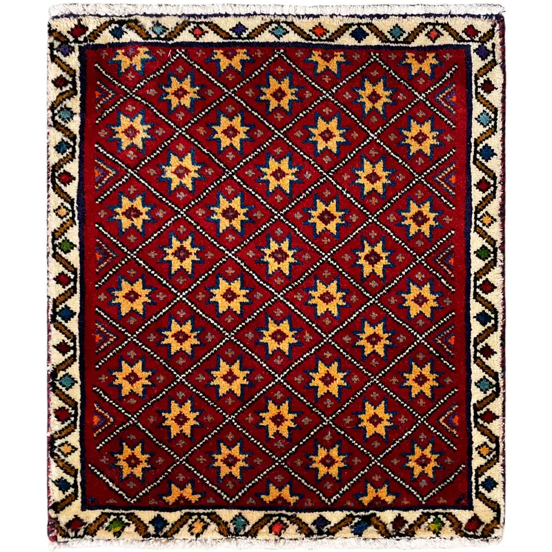 Poshti Teppich - 64x59 cm