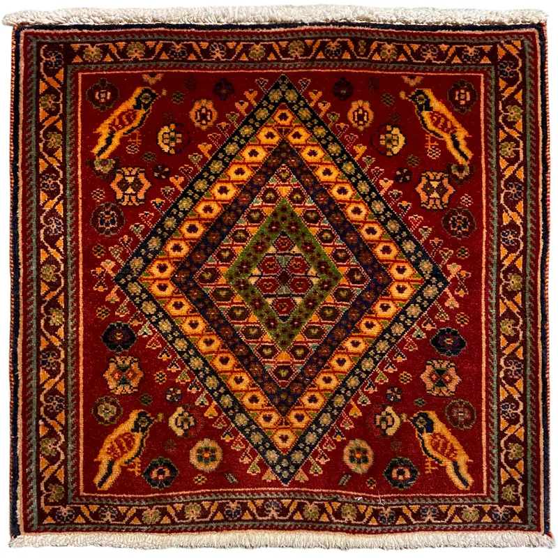 Poshti Teppich - 65x65 cm