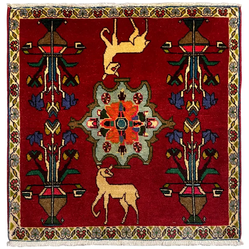 Poshti Teppich - 67x64 cm