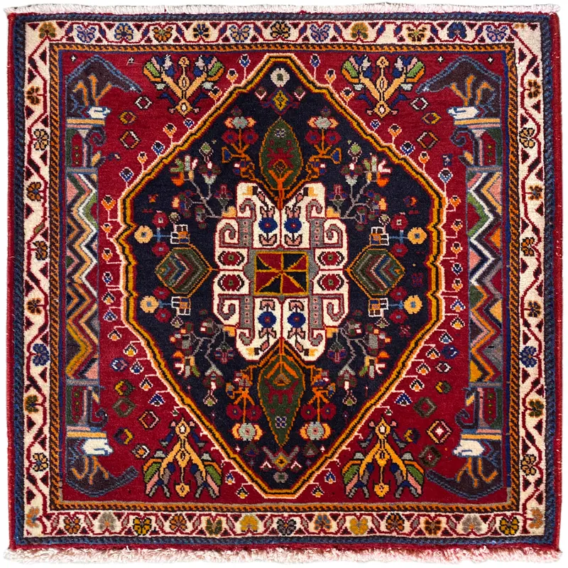 Poshti Teppich - 67x67cm