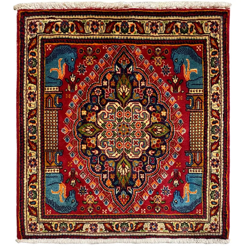 Poshti Teppich - 69x58 cm