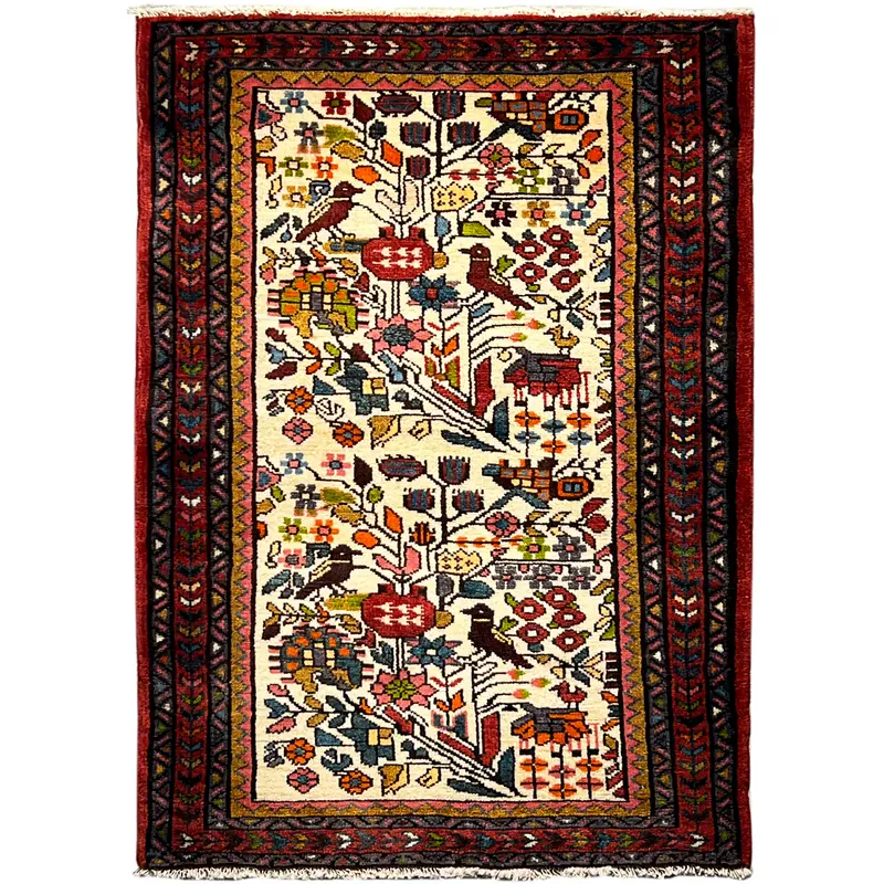 Poshti Teppich, Bunt, 99x68 cm