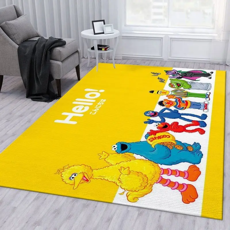 Sesame Street 8 Teppich