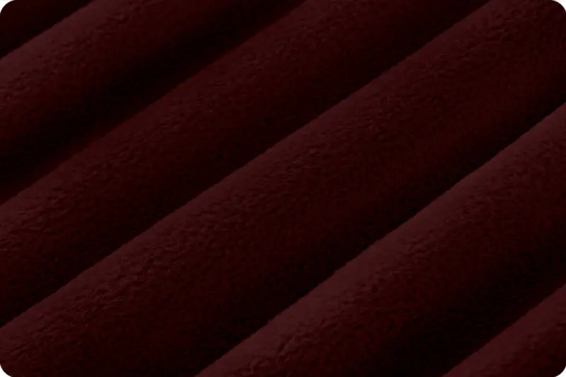 Shannon Minky Cuddle 3 - Black Cherry