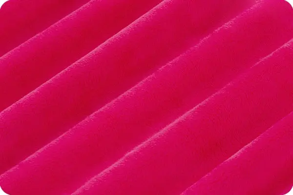 Shannon Minky Cuddle 3 - Fuchsia