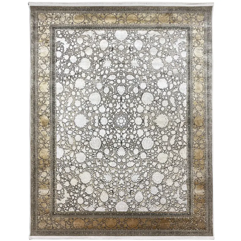 Silber-Gold Teppich 170x240cm