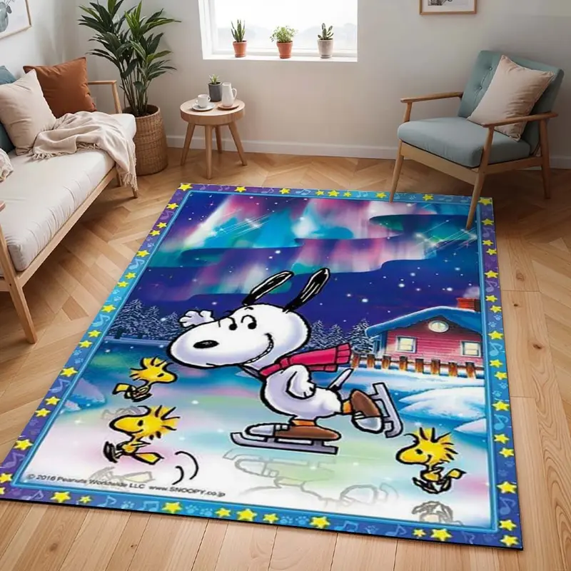 Snoopy – Auf der Eisbahn Teppich - TOK