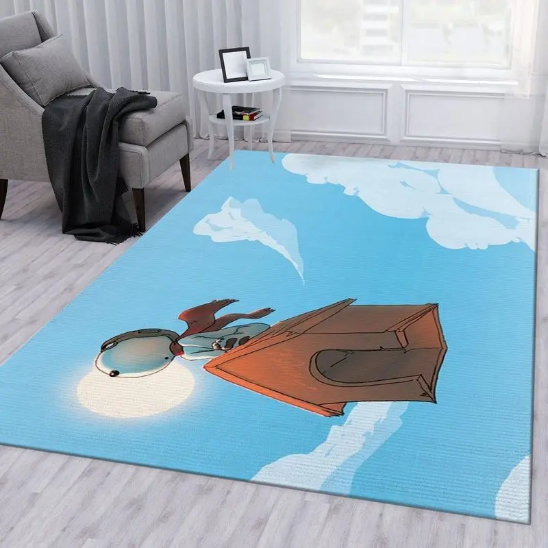 Snoopy Fly Teppich