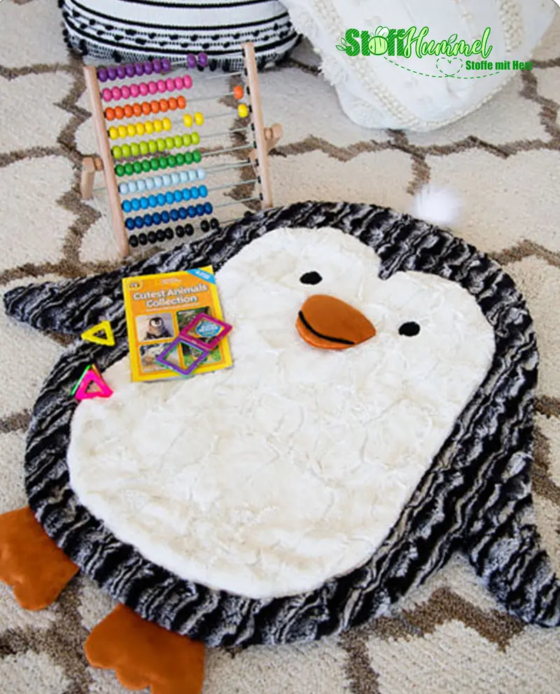 Soft Cuddle® Kit - Nähkit Penguin Black/ White