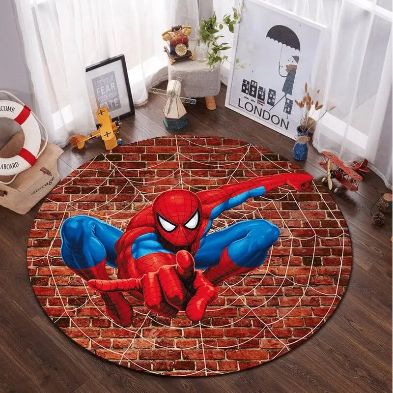 Spider Man Marvel 7 Round Teppich