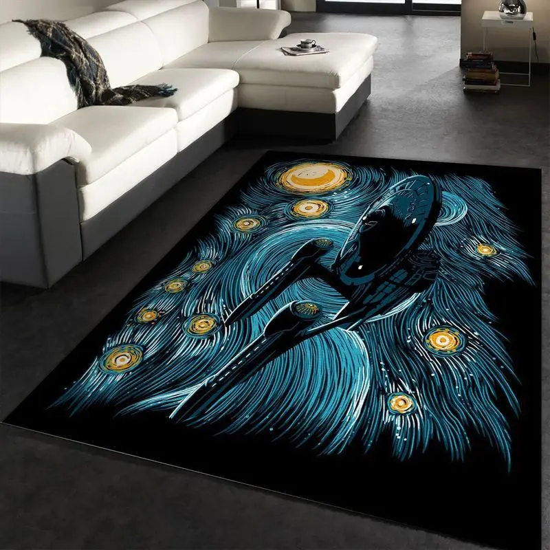 Starry Trek Starry Art Teppich