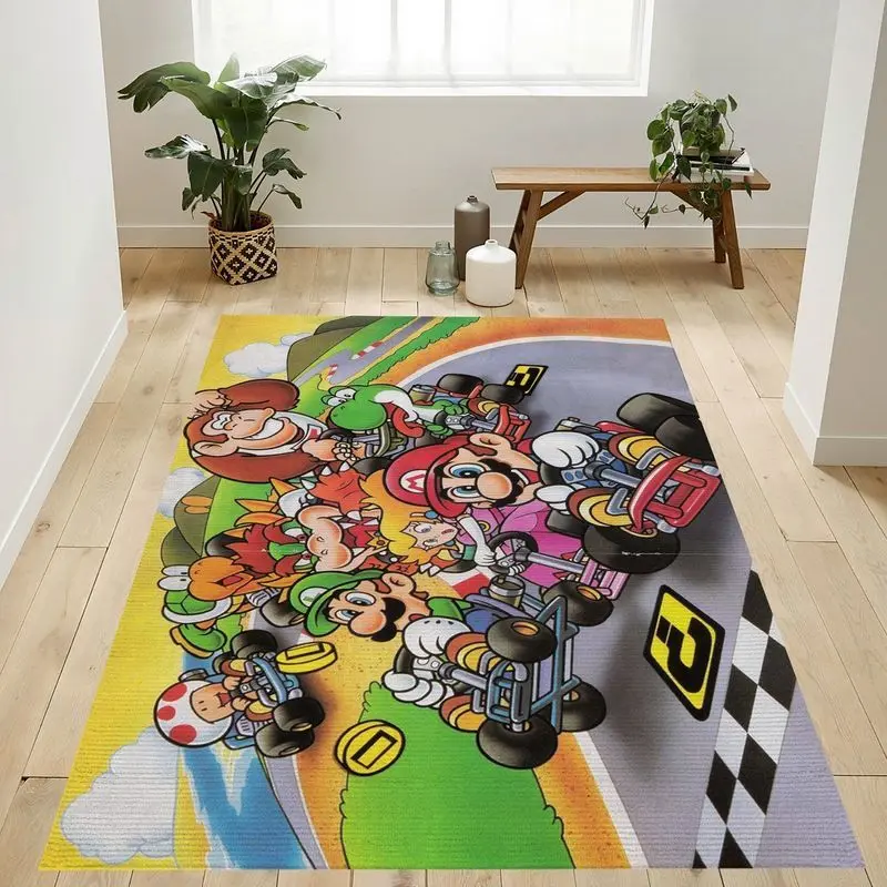 Super Mario 46 Teppich