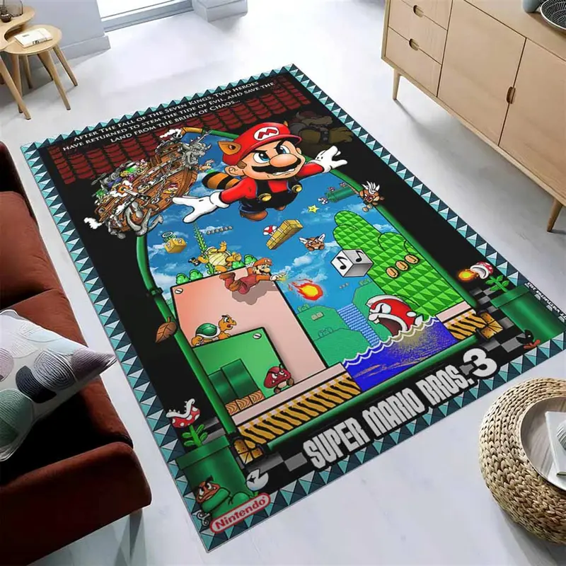 Super Mario Bros Gaming Collection Teppich
