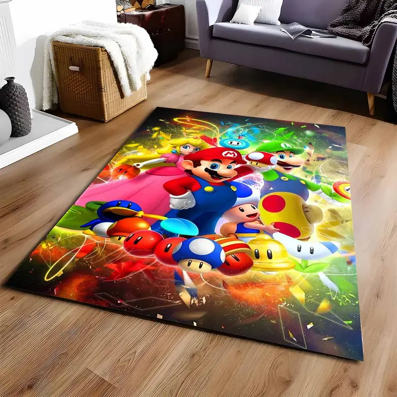 Super Mario Charaktere 17 Teppich