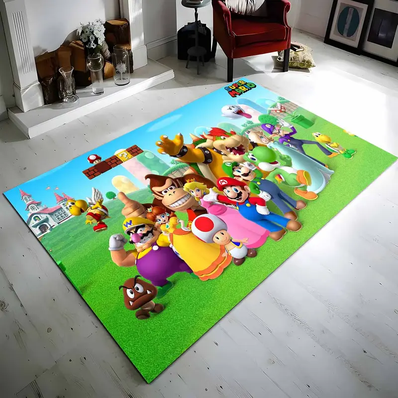 Super Mario Charaktere 36 Teppich