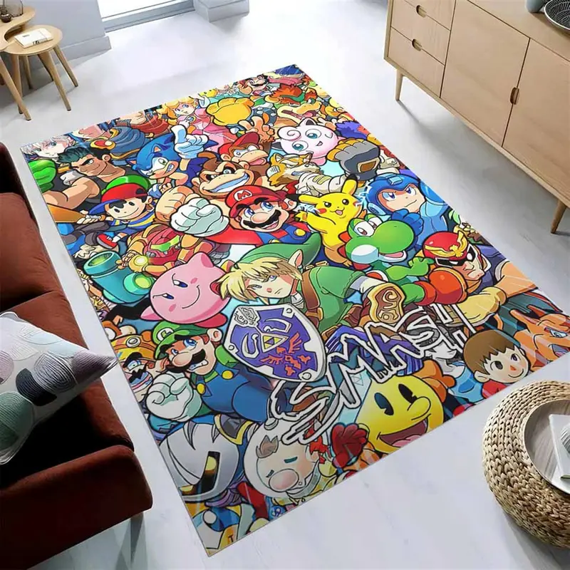 Super Smash Bros Teppich
